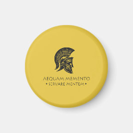 Imán Mentalidad de portero espiral Aequam memento serva