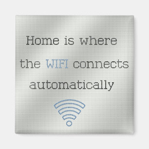 Imán Mentalla WIFI para el hogar Cross Stitch