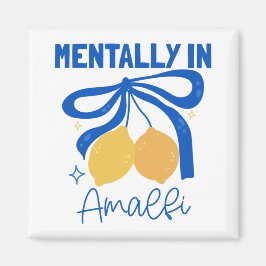 Imán Mentalmente en Coquette de Arco Azul de Amalfi Lim