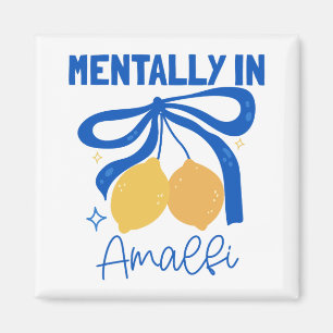 Imán Mentalmente en Coquette de Arco Azul de Amalfi Lim