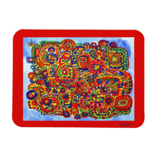 Imán Mente colorida