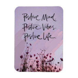 Imán Mente positiva, vibraciones positivas, vida positi