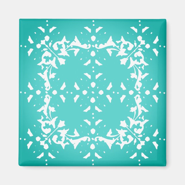 Imán Mentina de decoración (Frente)
