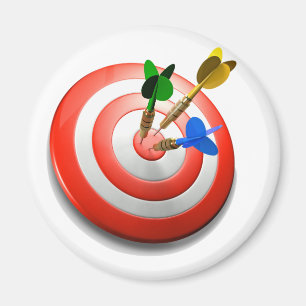 Imán Mentón de dardos 3D