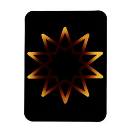 Imán Mentón De Naranja Fiery De Árbol De Vida