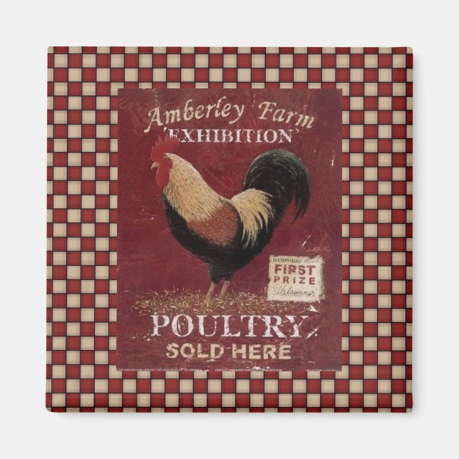 Imán Mentón de Nevera de Rótulo de la lista de países f (Frente)