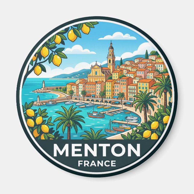 Imán Menton Francia (Frente)