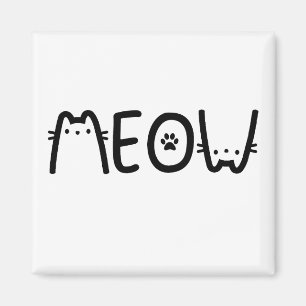 IMÁN MEOW CAT
