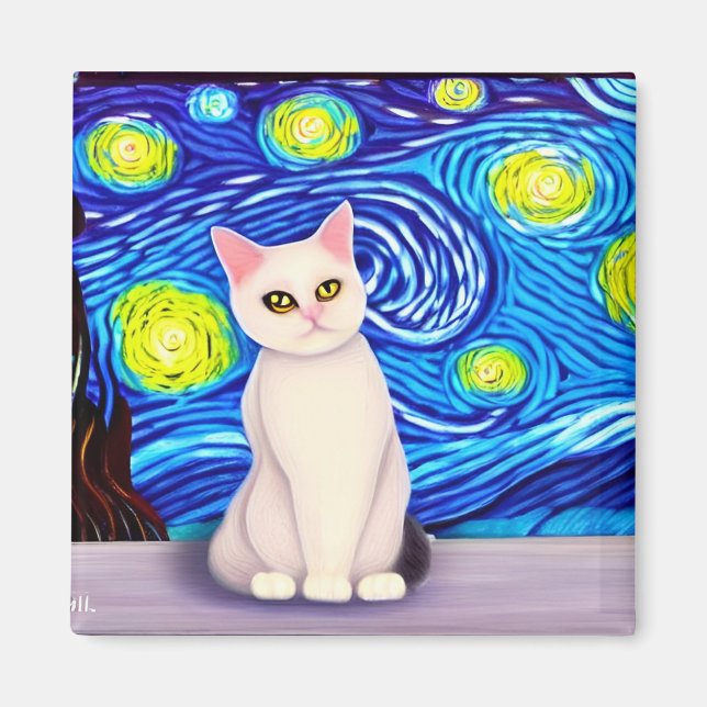 Imán Meow Magnet (Frente)
