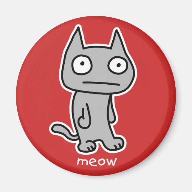 Imán Meow Magnet (Frente)