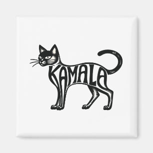 Imán Meowmala Kamala Childless Cat Lady Harris