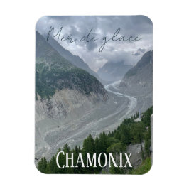 Imán Mer de glacé, Chamonix, Mont Blanc, Alpes francese