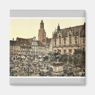 Imán Mercado, Breslau, Silesia, Alemania (es decir, Wro