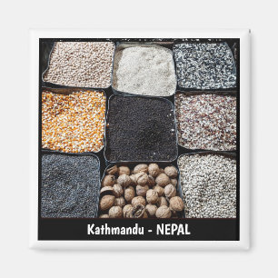 Imán Mercado de alimentos y especias, Katmandú - Nepal