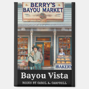 Imán Mercado de Berry's Bayou – Colección Southern Psyc