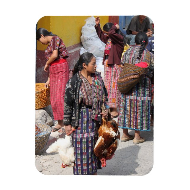 Imán Mercado de Centroamérica - Mercado de Guatemala (Vertical)