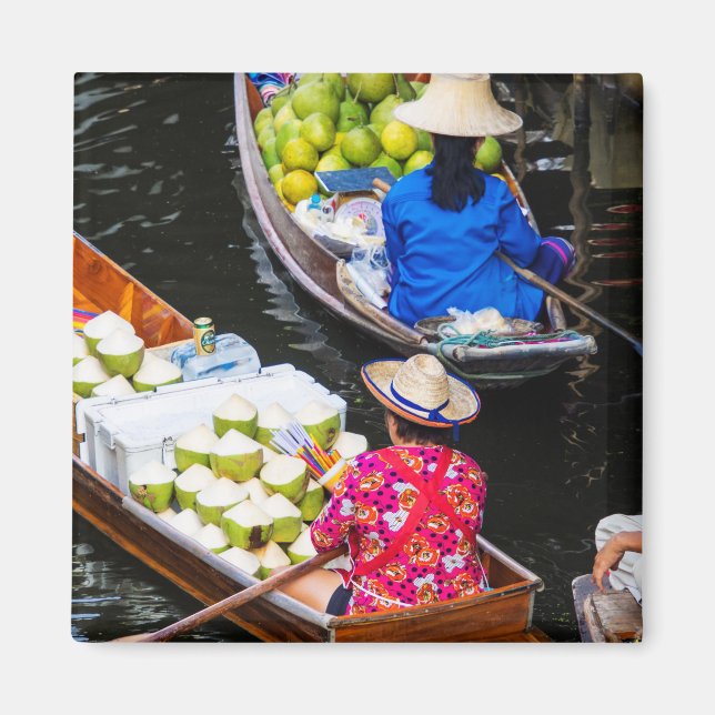 Imán Mercado flotante en Bangkok (Frente)