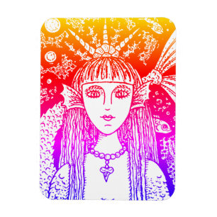 IMÁN MERCADO GÓTICO, FANTASÍA DEL MAR NEGRO WHIMSY MAG