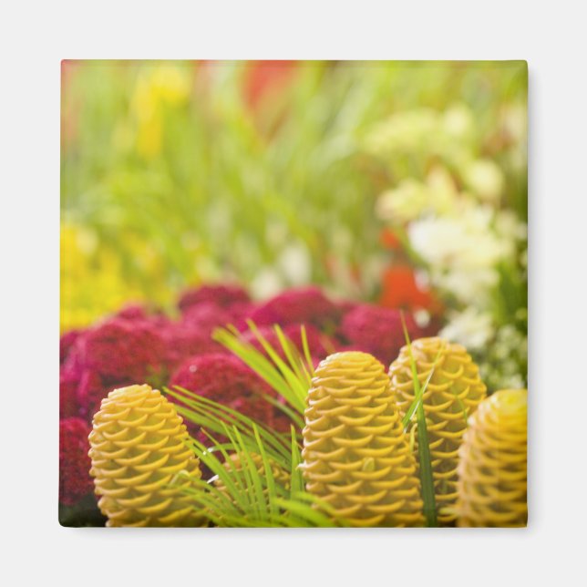 Imán Mercado semanal de frutas y verduras del viernes. (Frente)