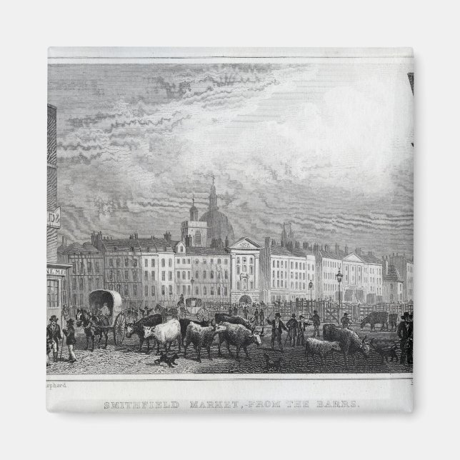 Imán Mercado Smithfield de las barreras (Frente)