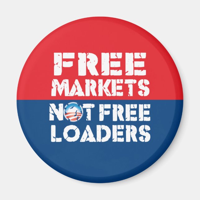 Imán Mercados Libres - No Freeloaders (Frente)