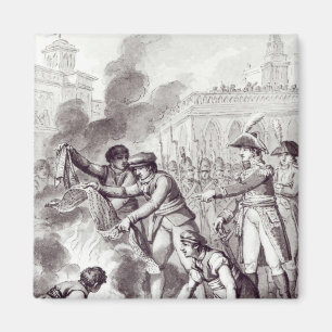 Imán Mercancías inglesas quemadas en Amsterdam