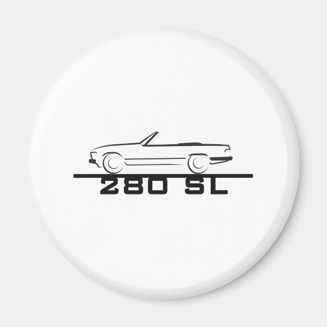Imán Mercedes 280 SL Tipo 107 (Frente)