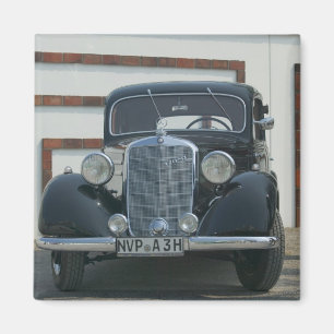 Imán mercedes antiguo