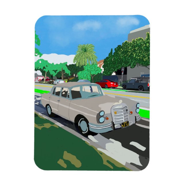 Imán Mercedes Benz (Vertical)