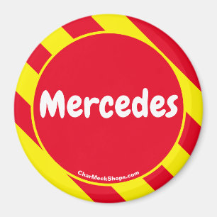 Imán Mercedes Red/Yellow Magnet