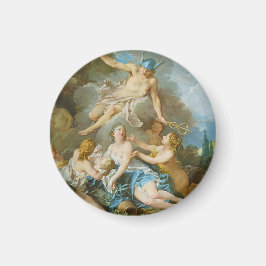 Imán Mercurio confiando el bebé Baccus a las ninfas