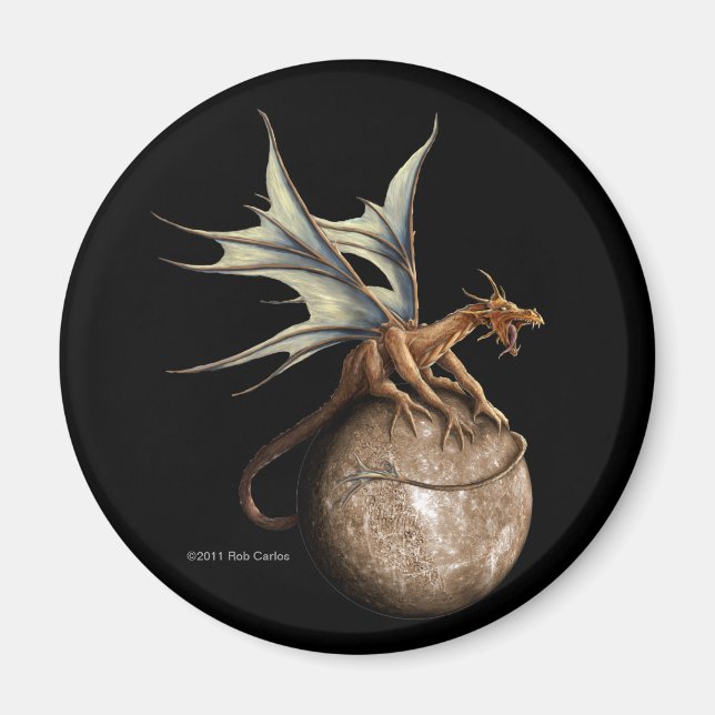 Imán Mercurio Dragon Magnet (Frente)