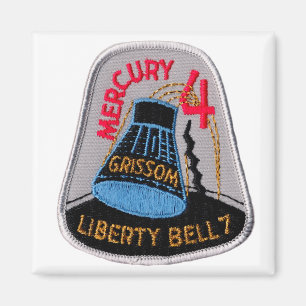 Imán Mercury 4: Gus Grissom de Liberty Bell 7