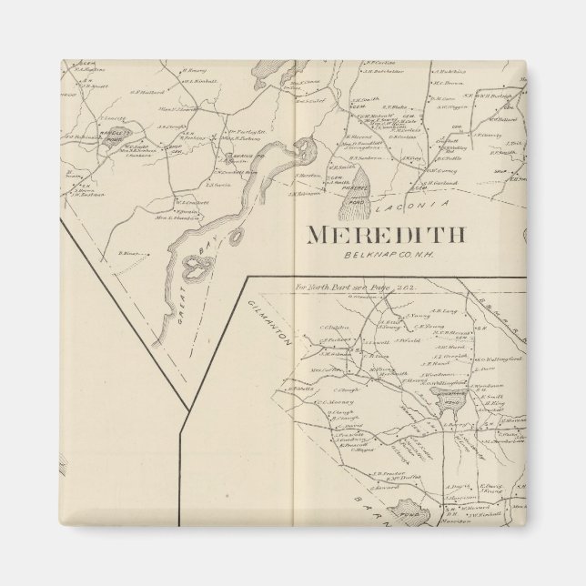 Imán Meredith, Aldea Meredith (Frente)