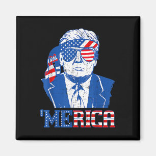 Imán Merica Donald Trump - Funny Trump 4 De Julio Amer