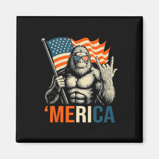 Imán ‘merica Gorilla Flag Sungles Funny Patriotic