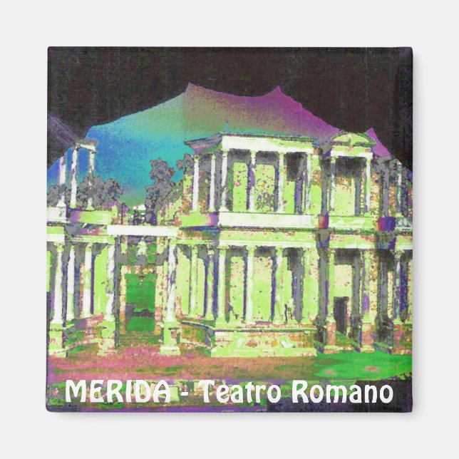 Imán MERIDA - Teatro Romano (Frente)