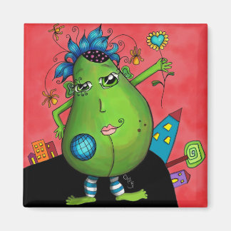 Imán Meridian Aguacate Magnet