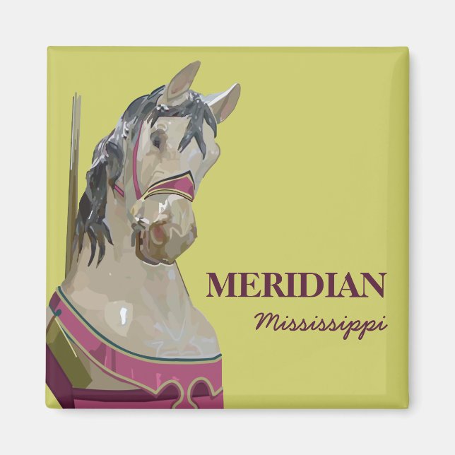 Imán Meridian Square Magnet (Frente)