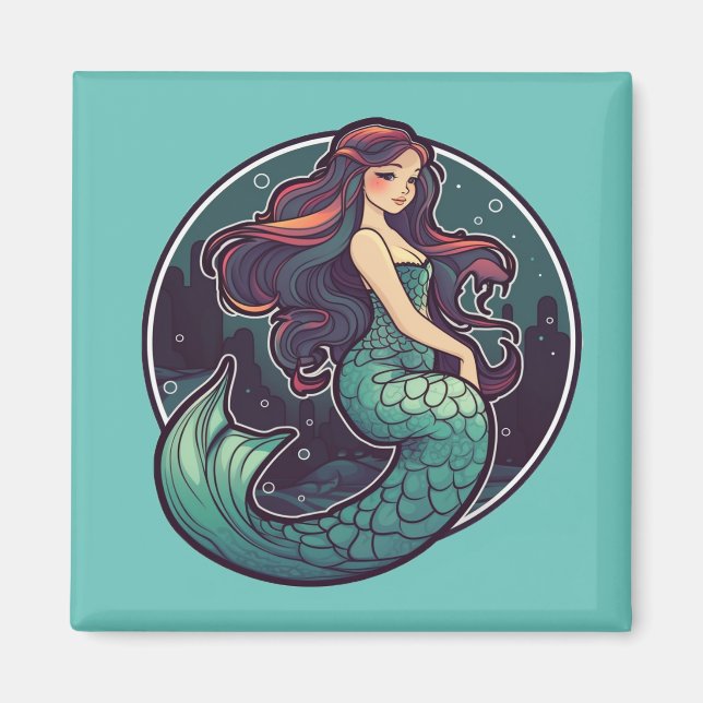 Imán MERMAID #1 Magnet (Frente)