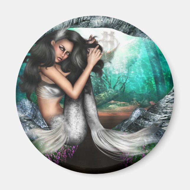 Imán Mermaid Allure Magnet (Frente)