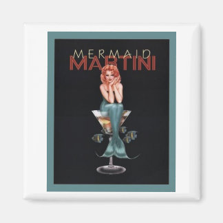Imán Mermaid Martini