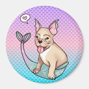 Imán Mermaid Pup