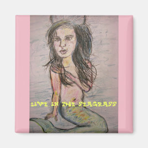Imán Mermaid Seagrass