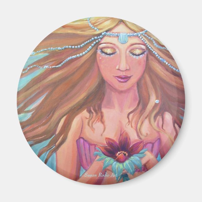 Imán Mermaid Wish - Magnet (Frente)