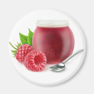 Imán Mermelada de frambuesa