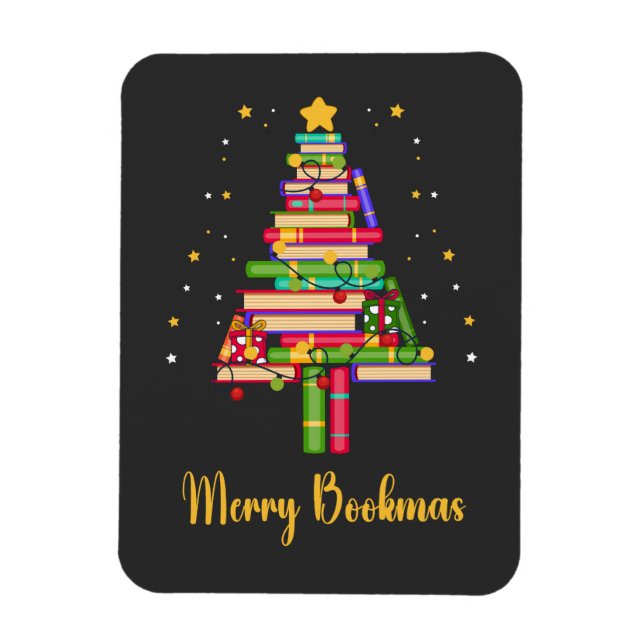 Imán Merry Bookmas (Vertical)
