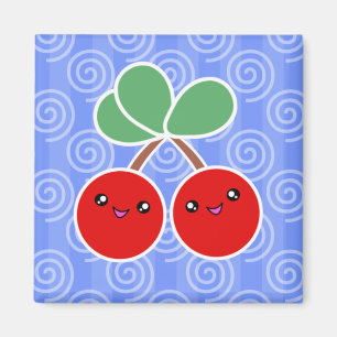 Imán Merry Cherry Kawaii Magnet