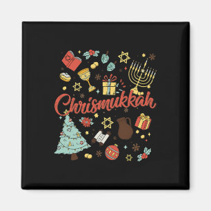 Imán Merry Chrismukkah Navidades felices Hanukkah 1