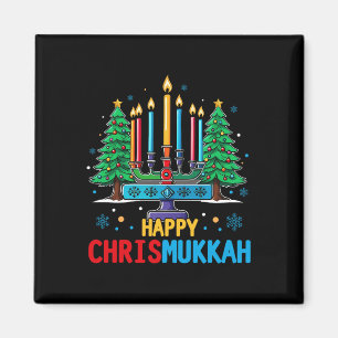 Imán Merry Chrismukkah Navidades felices Hanukkah 3